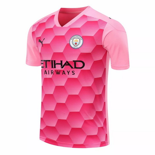 Camiseta Manchester City Tercera Equipo Portero 2020-21 Rosa